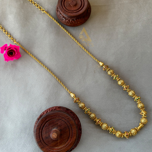 Gold replica ball chain